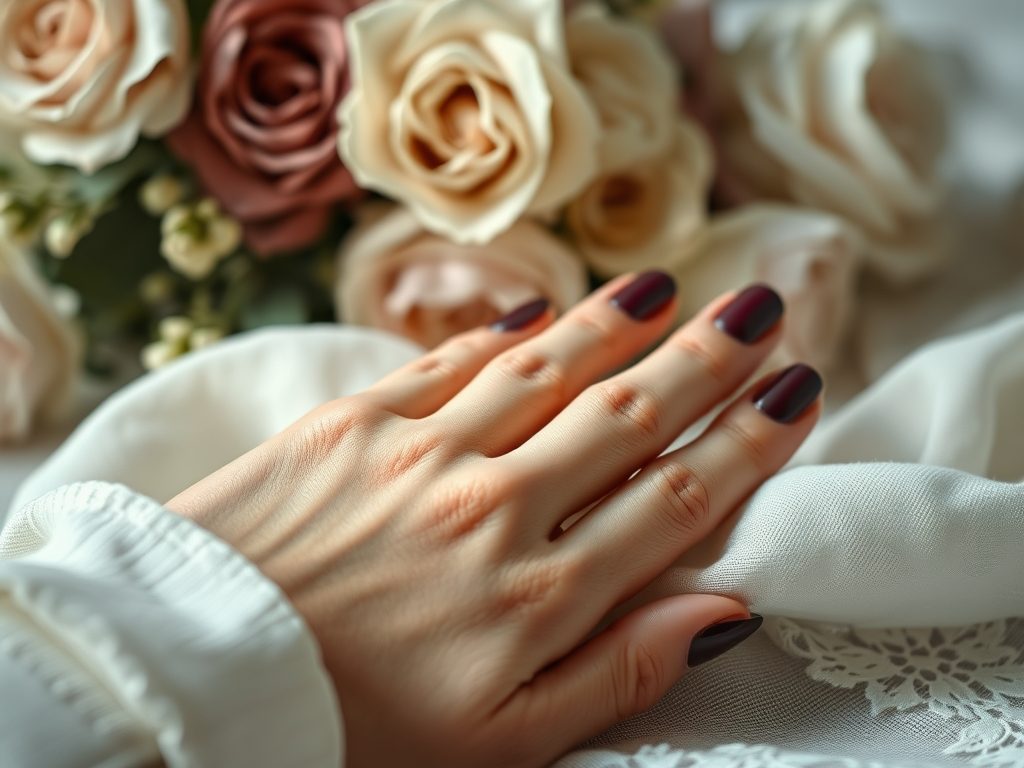 Kolor paznokci w żałobie – z szacunkiem i elegancją